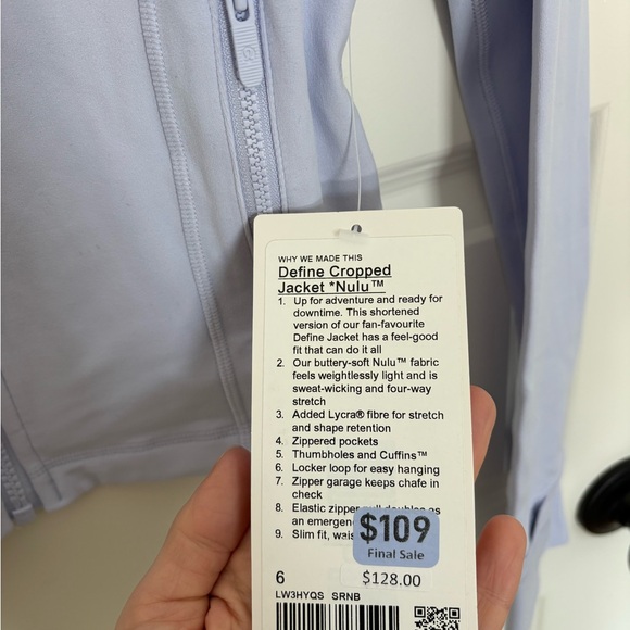 Lululemon Define Cropped Nulu - Picture 4 of 5